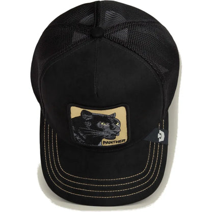 GORRA TRUCKER PANTERA "GOLDEN PANTHER" - NEGRO - GOORIN BROS THE FARM ANIMALS | 101-2529