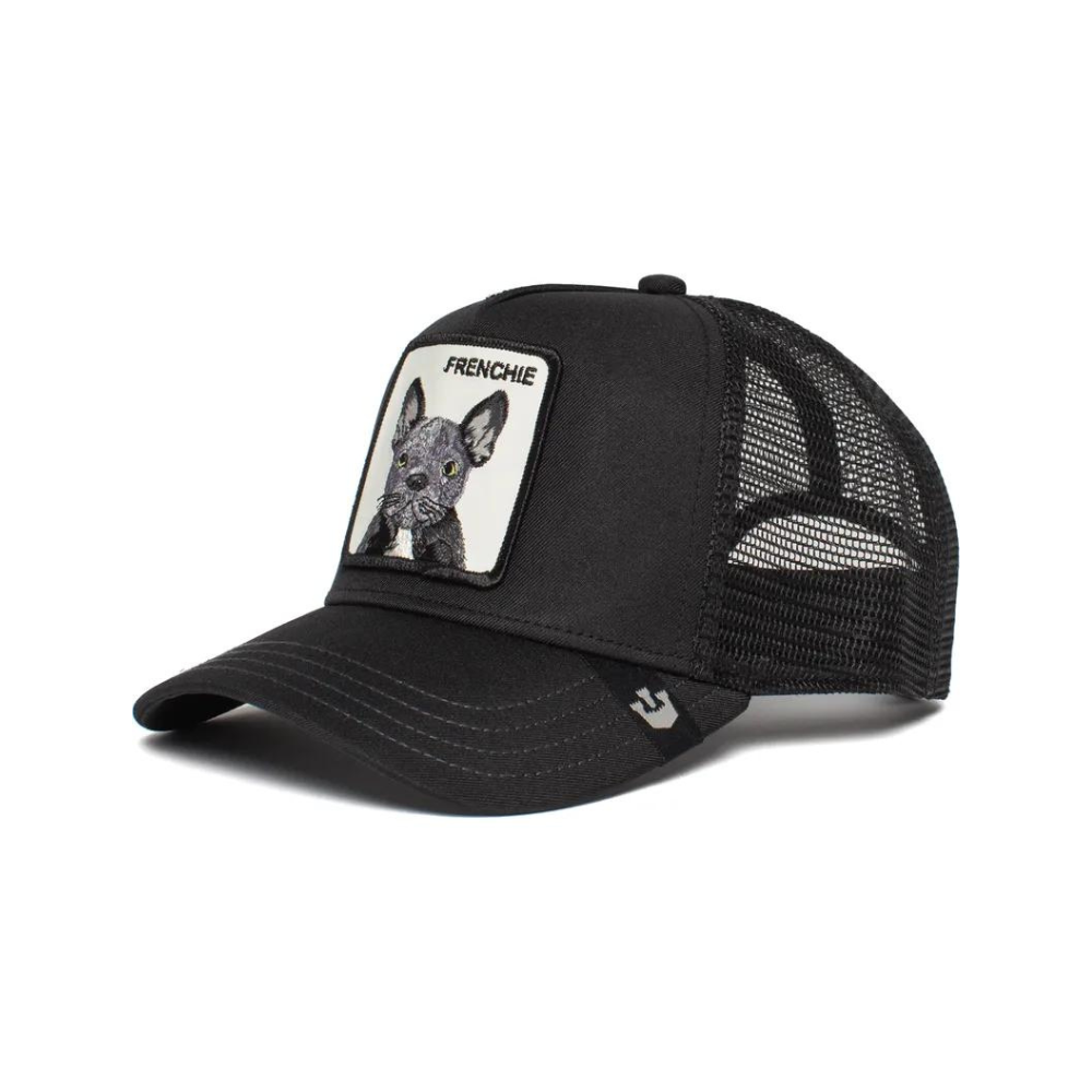 GORRA TRUCKER PERRO BULLDOG FRANCÉS "THE FRENCHIE" - NEGRO - GOORIN BROS THE FARM ANIMALS | 101-0442