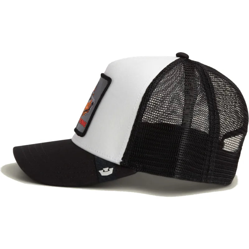 GORRA TRUCKER DOBERMAN "BEWARE" - NEGRO - GOORIN BROS THE FARM ANIMALS | 101-2999