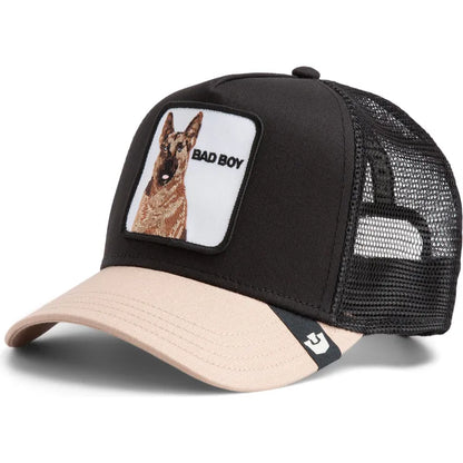 GORRA TRUCKER PASTOR ALEMÁN "BAD BOY" - BLACK - GOORIN BROS 101-0382