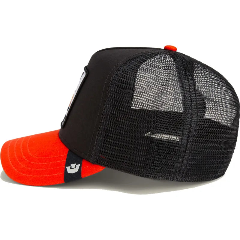 GORRA TRUCKER ZORRO "LOOKS FOX" - NEGRO/NARANJA - GOORIN BROS THE FARM ANIMALS | 101-2386