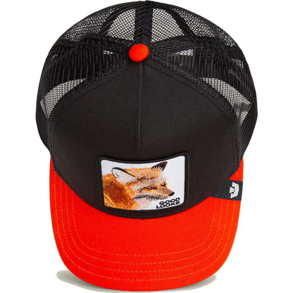 GORRA TRUCKER ZORRO "LOOKS FOX" - NEGRO/NARANJA - GOORIN BROS THE FARM ANIMALS | 101-2386