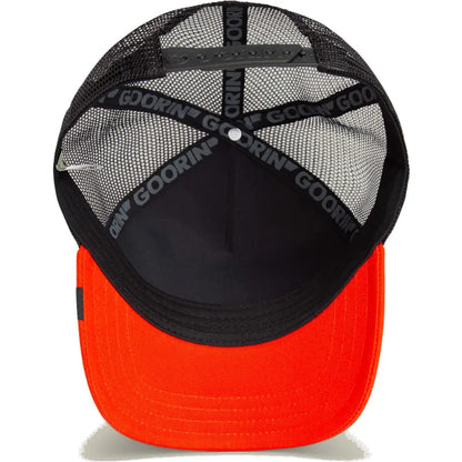 GORRA TRUCKER ZORRO "LOOKS FOX" - NEGRO/NARANJA - GOORIN BROS THE FARM ANIMALS | 101-2386