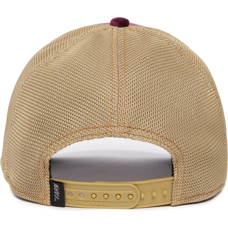 GORRA TRUCKER ABEJA "QUEEN" - VIOLETA - GOORIN BROS THE FARM ANIMALS | 101-1722