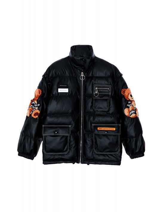 CHAQUETA / CHALECO PUFFER "TEDDY" - NEGRO - TEDDY CAPSULE MOD WAVE MOVEMENT | MW074071389