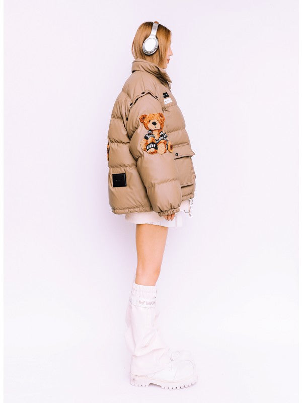 CHAQUETA / CHALECO PUFFER "TEDDY" - MARRÓN - TEDDY CAPSULE MOD WAVE MOVEMENT | MW074071389