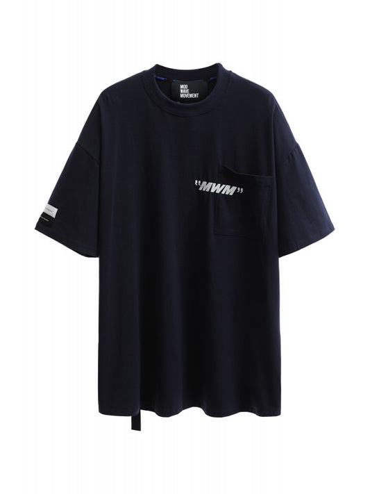 CAMISETA "BANDANA" - AZUL MARINO - BLACK CAPSULE MOD WAVE MOVEMENT | MW082020520