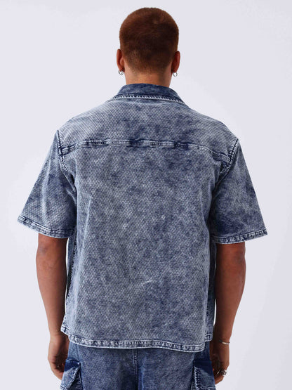 CAMISA DE MANGA JEANS - AZUL - PROJECT X PARIS | PXP 2693109