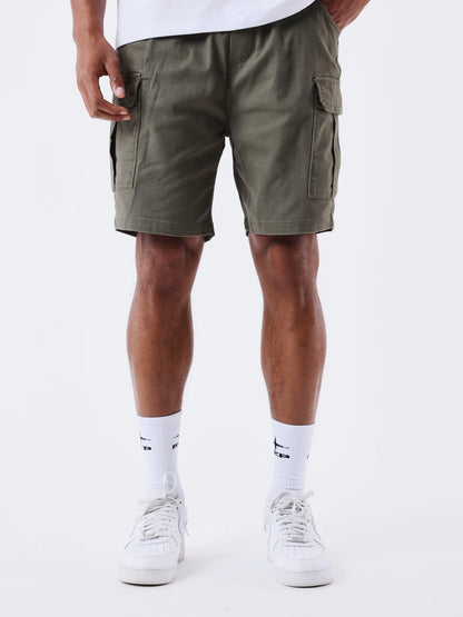 PANTALÓN CORTO TÉCNICO - VERDE OLIVA - PROJECT X PARIS | PXP 2542035_OG