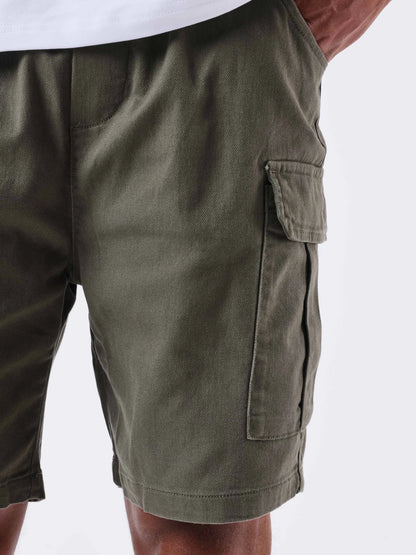 PANTALÓN CORTO TÉCNICO - VERDE OLIVA - PROJECT X PARIS | PXP 2542035_OG