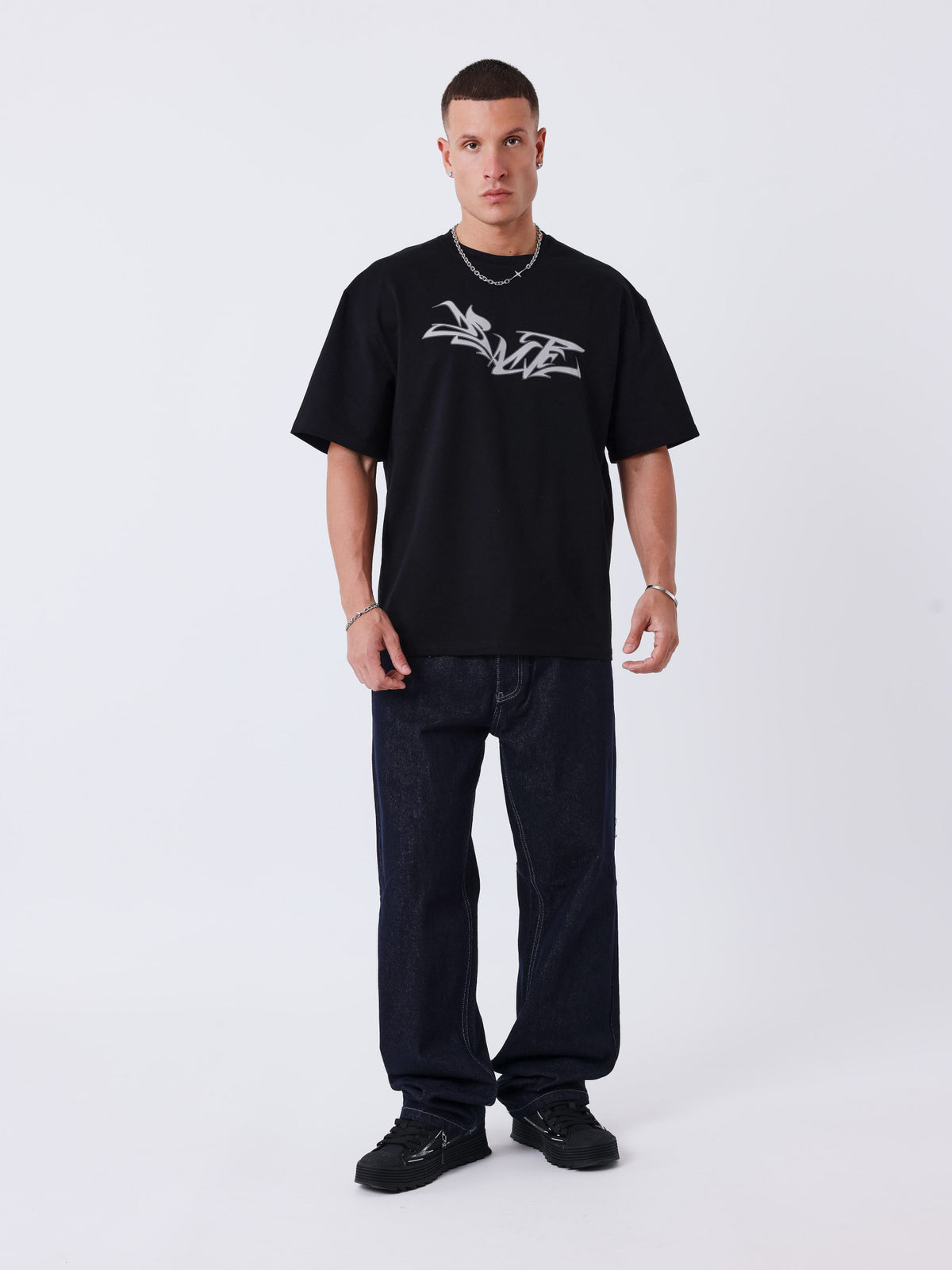 JEANS BORDADOS TAG - AZUL - PROJECT X PARIS | 2694470-JB
