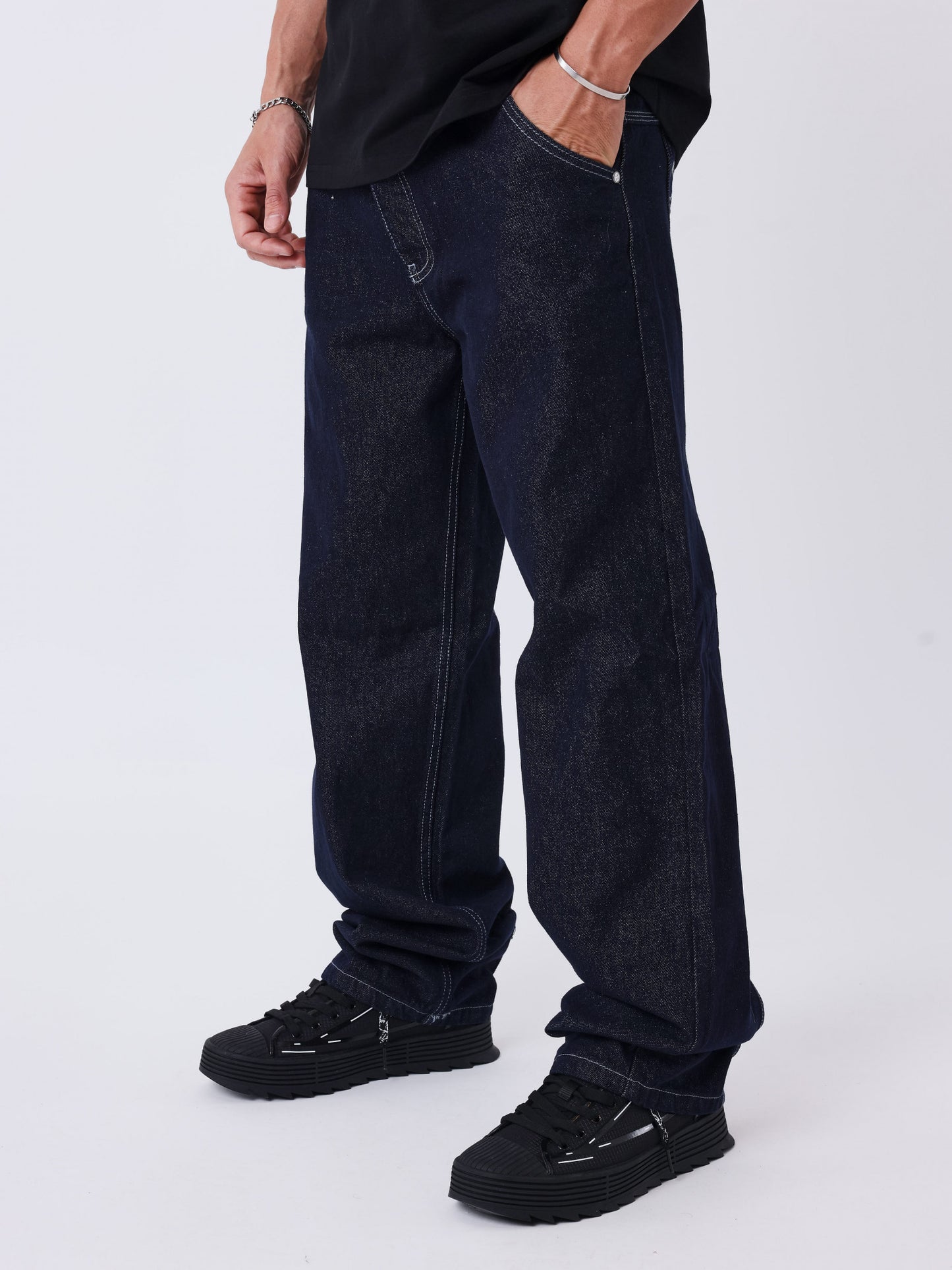JEANS BORDADOS TAG - AZUL - PROJECT X PARIS | 2694470-JB