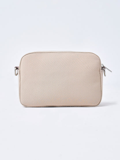 BANDOLERA BOLSO DE MANO MULTIBOLSILLO TEXTURIZADO - BEIGE - PROJECT X PARIS | B2472_BG_TU