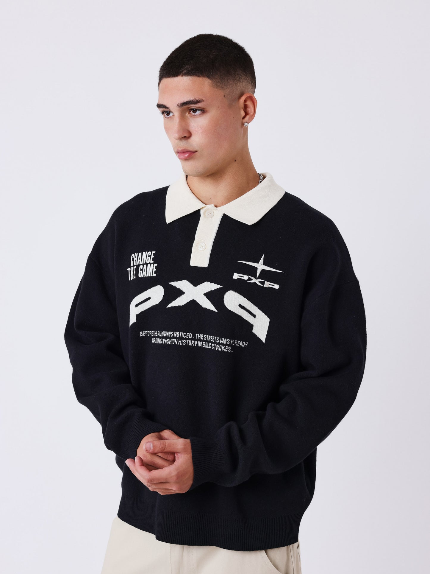 POLO DE PUNTO MATCHDAY - NEGRO - PROJECT X PARIS | PXP 2661014