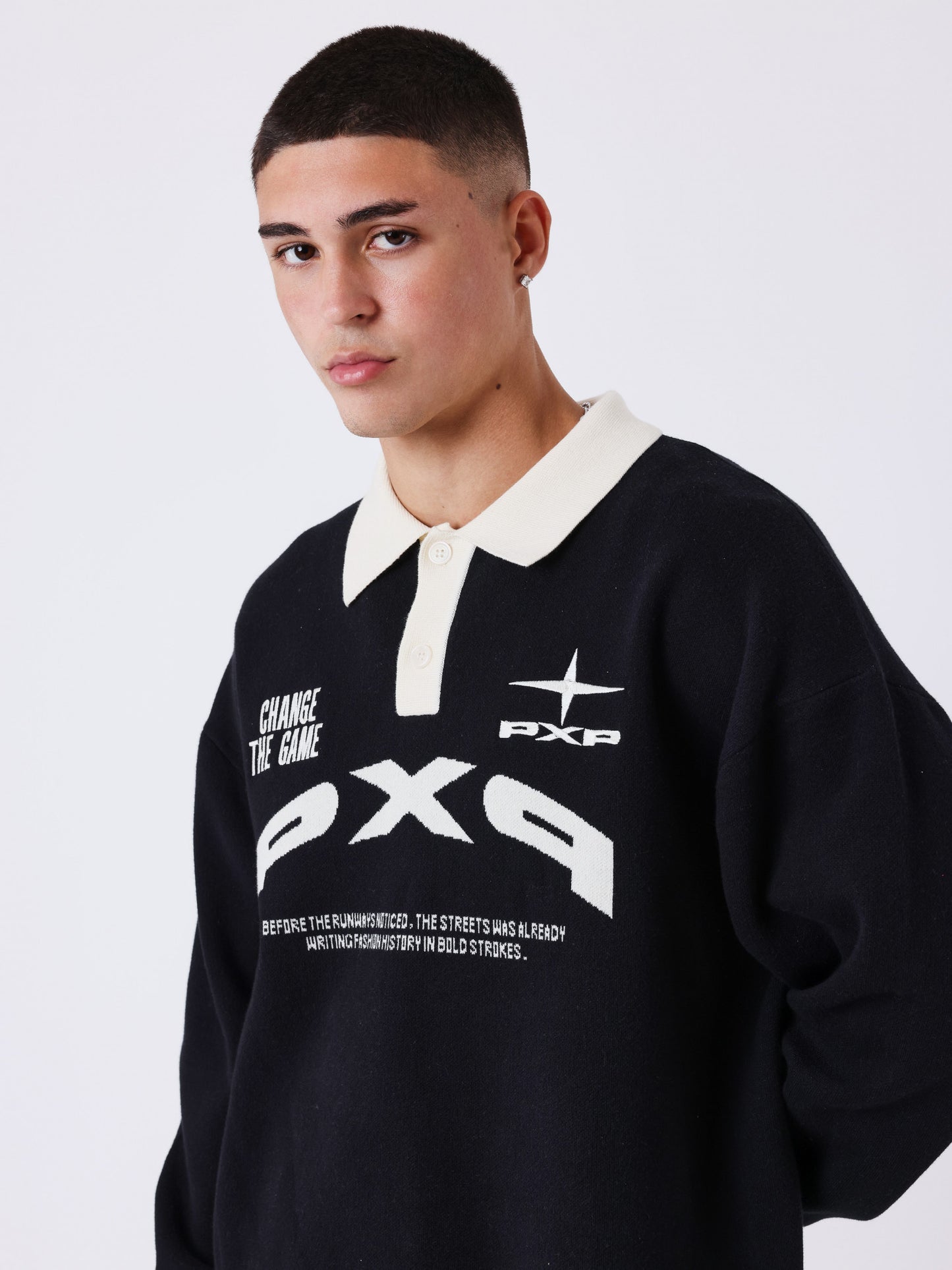 POLO DE PUNTO MATCHDAY - NEGRO - PROJECT X PARIS | PXP 2661014