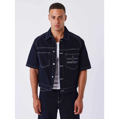 CAMISA MANGA CORTA KNOCKOUT - AZUL OSCURO - PROJECT X PARIS | PXP U2693101-BS