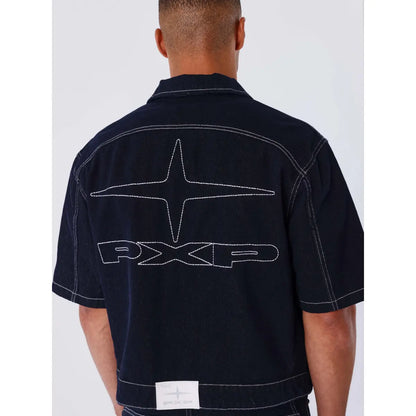 CAMISA MANGA CORTA KNOCKOUT - AZUL OSCURO - PROJECT X PARIS | PXP U2693101-BS