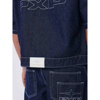 CAMISA MANGA CORTA KNOCKOUT - AZUL OSCURO - PROJECT X PARIS | PXP U2693101-BS