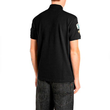 POLO REGULAR FIT CON PARCHES - NEGRO - REPLAY | M13L5.001.00KZNW