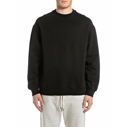 SUDADERA CUELLO REDONDO - NEGRO - REPLAY | M3182.000.21842