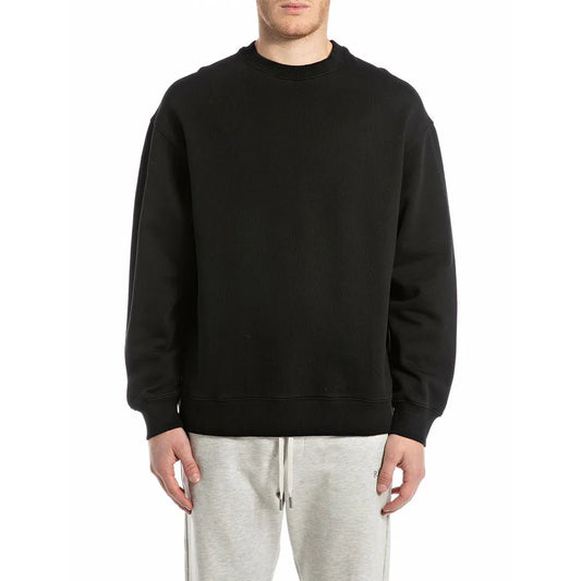 SUDADERA CUELLO REDONDO - NEGRO - REPLAY | M3182.000.21842