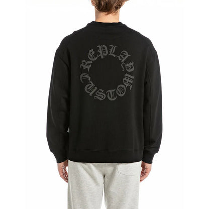 SUDADERA CUELLO REDONDO - NEGRO - REPLAY | M3182.000.21842