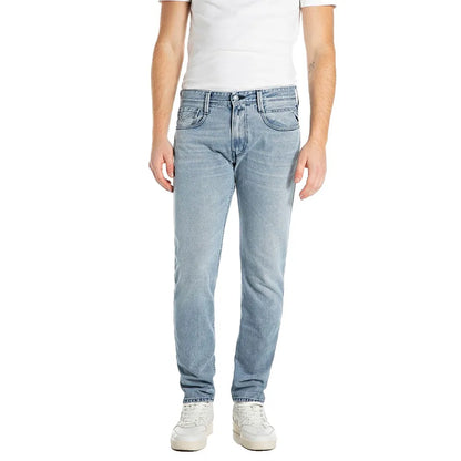 PANTALÓN VAQUERO AJUSTADO SLIM FIT ANBASS - AZUL CLARO - REPLAY | M914H.000.918 988