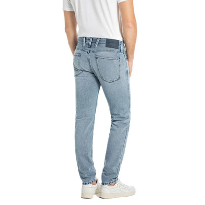 PANTALÓN VAQUERO AJUSTADO SLIM FIT ANBASS - AZUL CLARO - REPLAY | M914H.000.918 988
