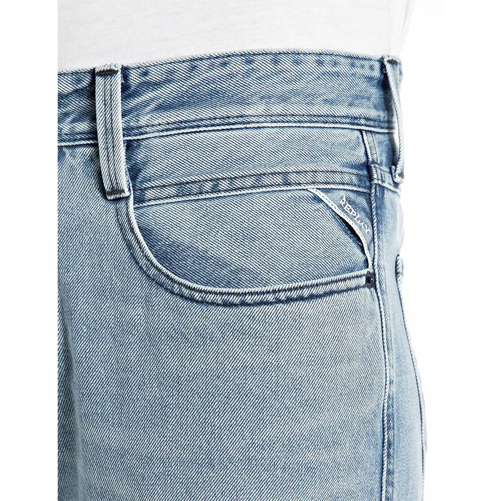 PANTALÓN VAQUERO AJUSTADO SLIM FIT ANBASS - AZUL CLARO - REPLAY | M914H.000.918 988