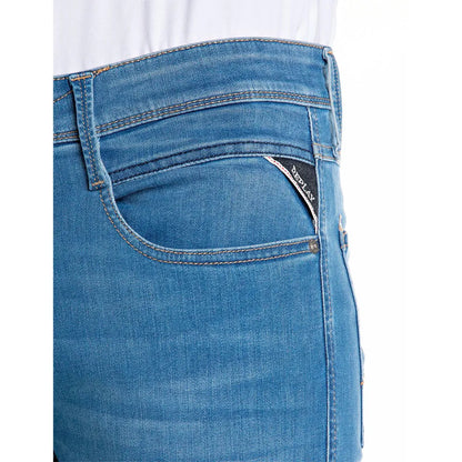 PANTALÓN VAQUERO AJUSTADO SLIM FIT ANBASS - AZUL - REPLAY | M914Y.000.41A 876