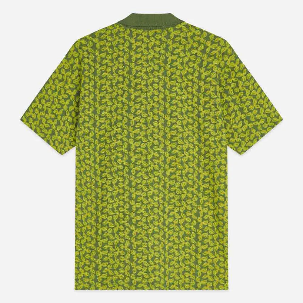 POLO CON ESTAMPADO STRUCTURED - AMARILLO/VERDE - SCOTCH & SODA | 183135