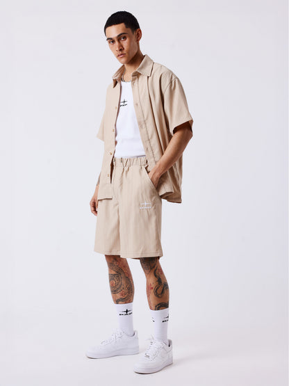 BERMUDA A RAYAS - BEIGE - PROJECT X PARIS | 2644002_BG