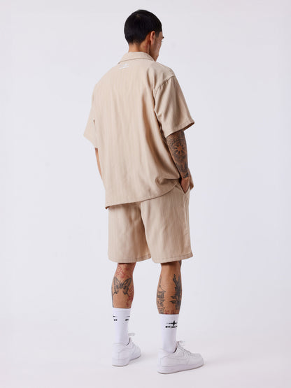 BERMUDA A RAYAS - BEIGE - PROJECT X PARIS | 2644002_BG