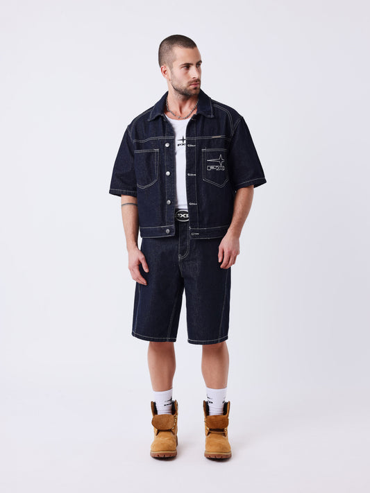 BERMUDA KNOCKOUT - AZUL OSCURO - PROJECT X PARIS | U2694101_BS