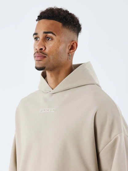 SUDADERA CAPUCHA OVERSIZE BOXY - BEIGE - PROJECT X PARIS | PXP 2522502_BG
