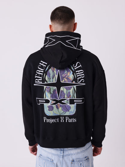 SUDADERA CAPUCHA "VITRAIL" - NEGRO - PROJECT X PARIS | PXP 2522174