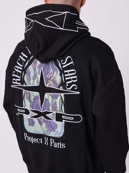 SUDADERA CAPUCHA "VITRAIL" - NEGRO - PROJECT X PARIS | PXP 2522174