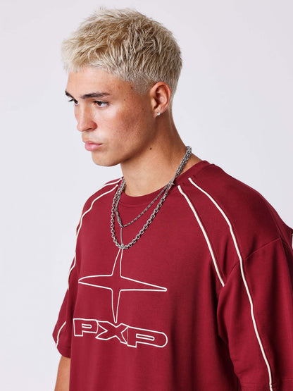 CAMISETA KNOCKOUT - BURDEOS - PROJECT X PARIS | U2611100-BR
