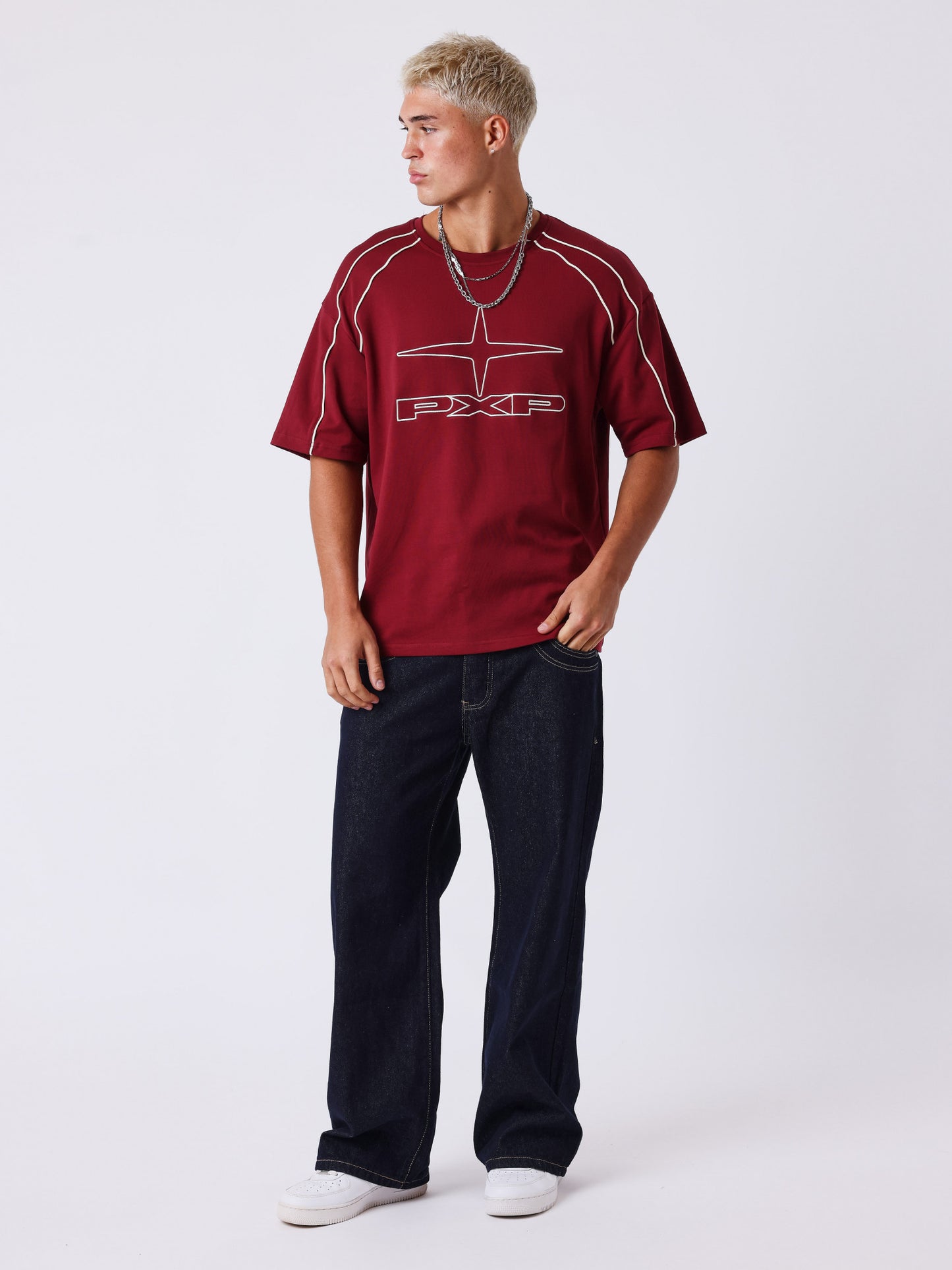 CAMISETA KNOCKOUT - BURDEOS - PROJECT X PARIS | U2611100-BR