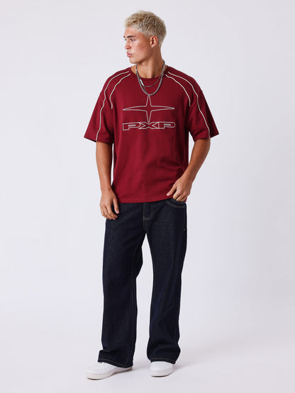 CAMISETA KNOCKOUT - BURDEOS - PROJECT X PARIS | U2611100-BR