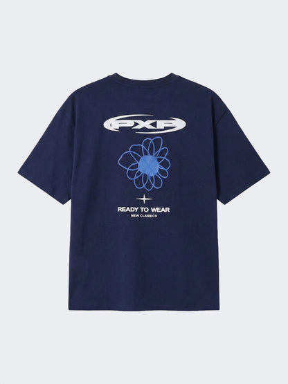 CAMISETA STREET BLOOM - AZUL MARINO - PROJECT X PARIS | 2611110_BS
