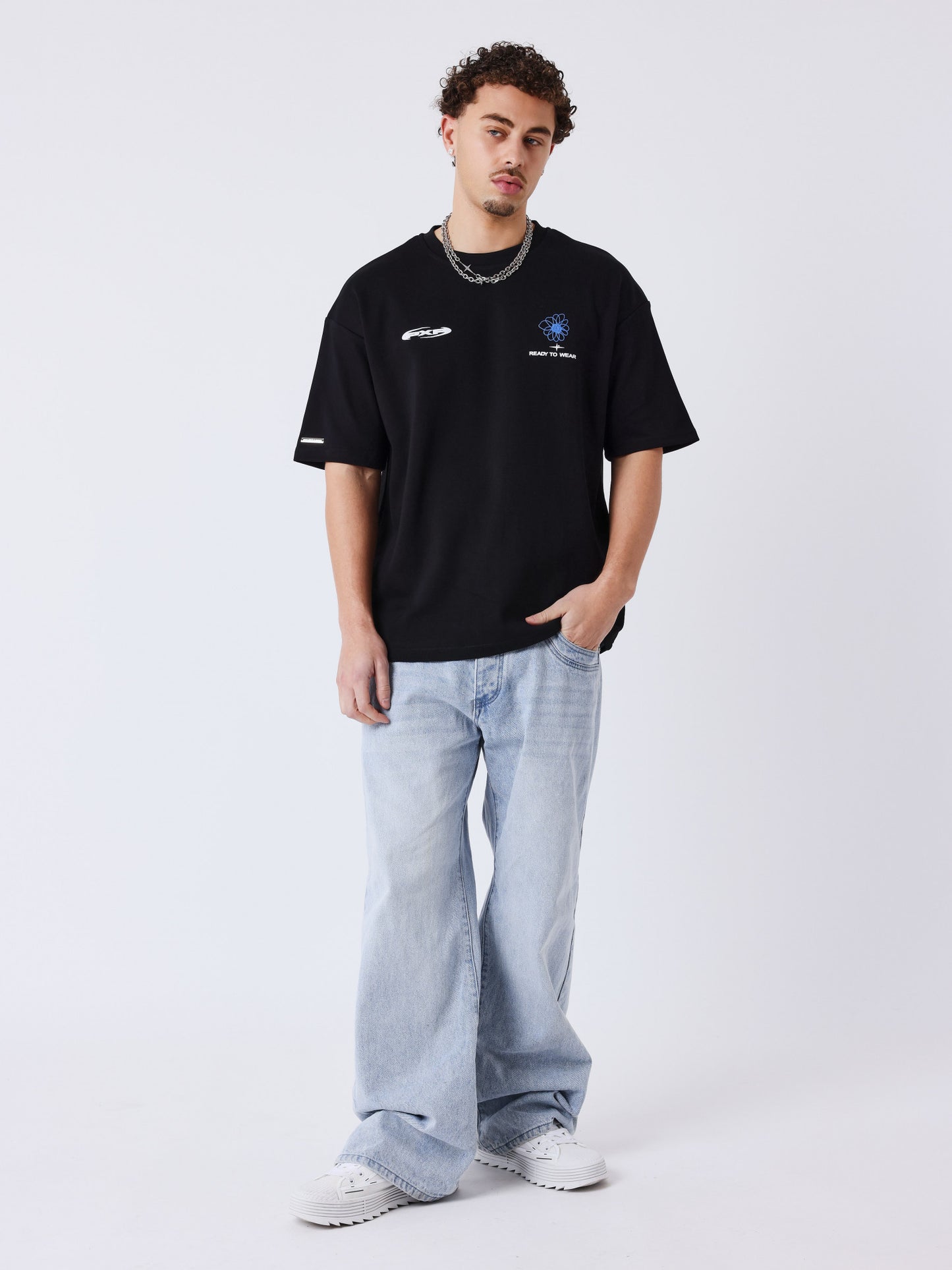 CAMISETA STREET BLOOM - NEGRO - PROJECT X PARIS | 2611110_BK