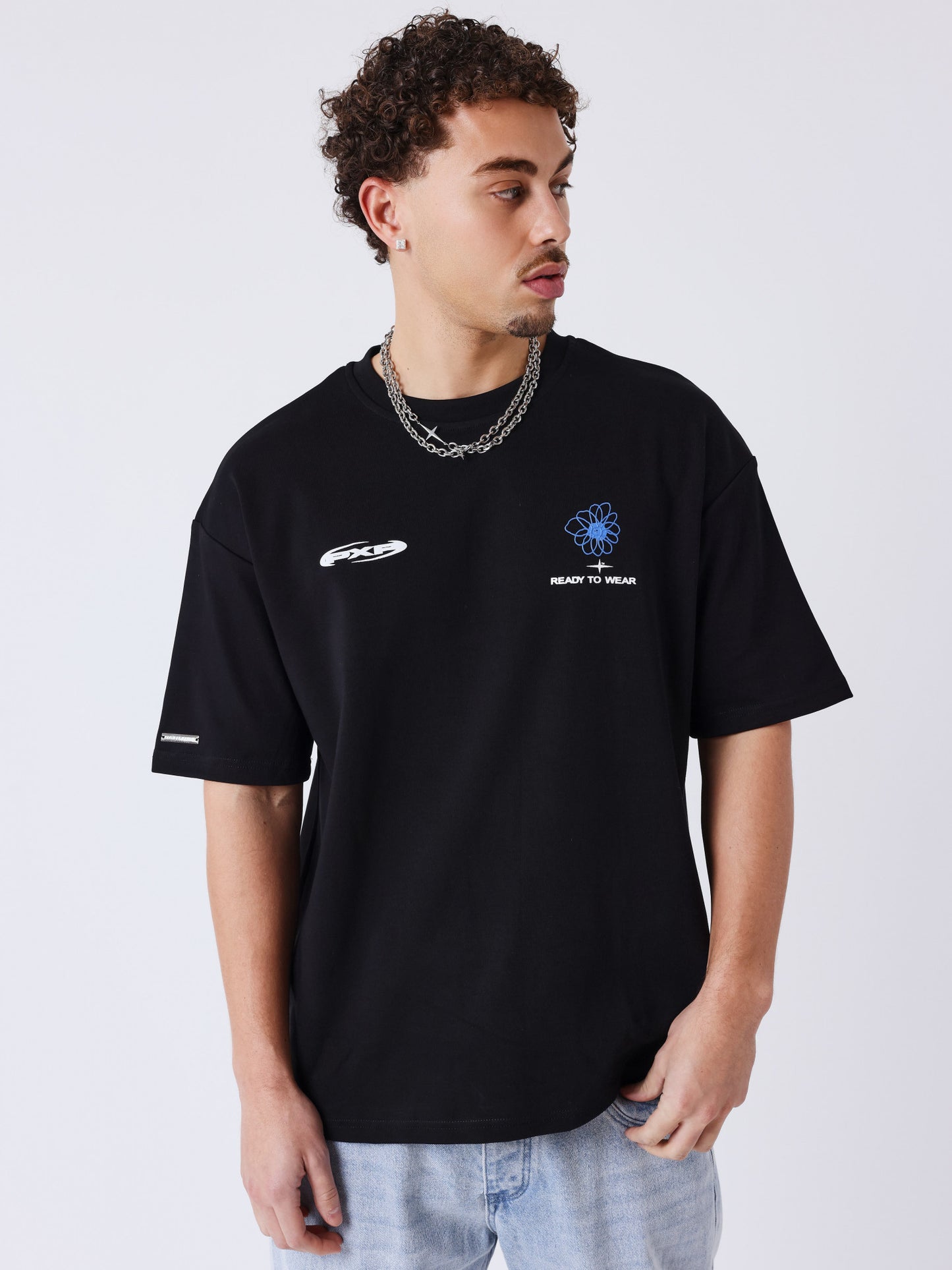 CAMISETA STREET BLOOM - NEGRO - PROJECT X PARIS | 2611110_BK