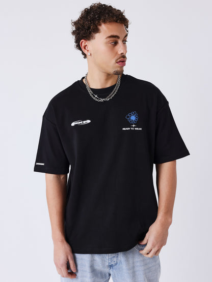 CAMISETA STREET BLOOM - NEGRO - PROJECT X PARIS | 2611110_BK