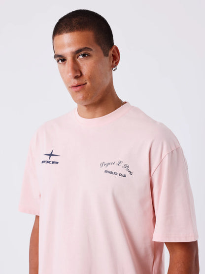 CAMISETA PXP MEMBER´S CLUB - ROSA - PROJECT X PARIS | 2512023_PK