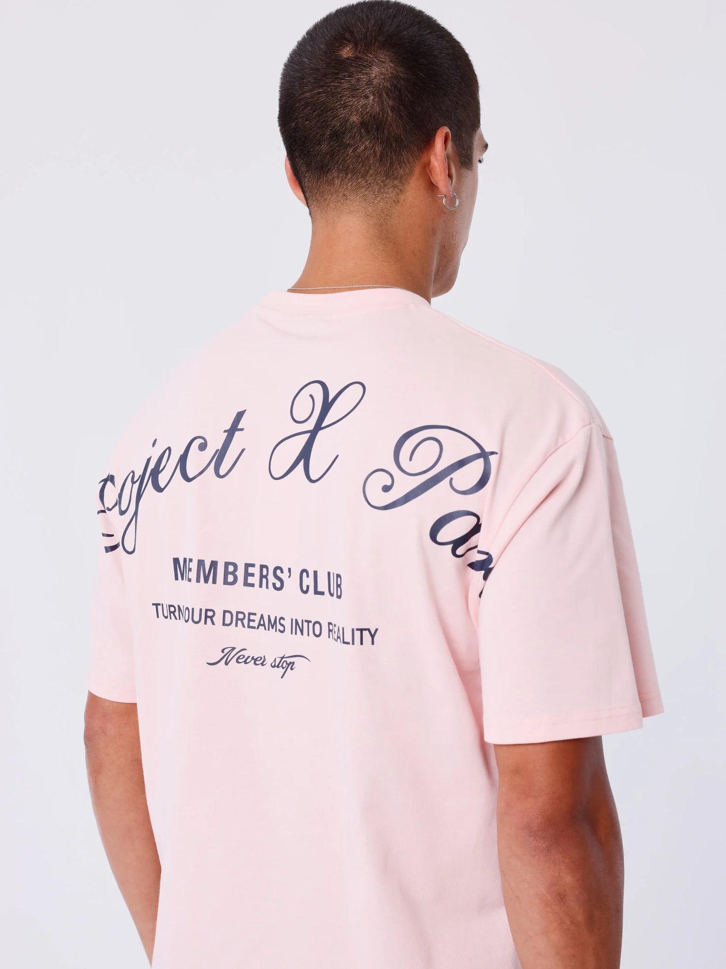 CAMISETA PXP MEMBER´S CLUB - ROSA - PROJECT X PARIS | 2512023_PK