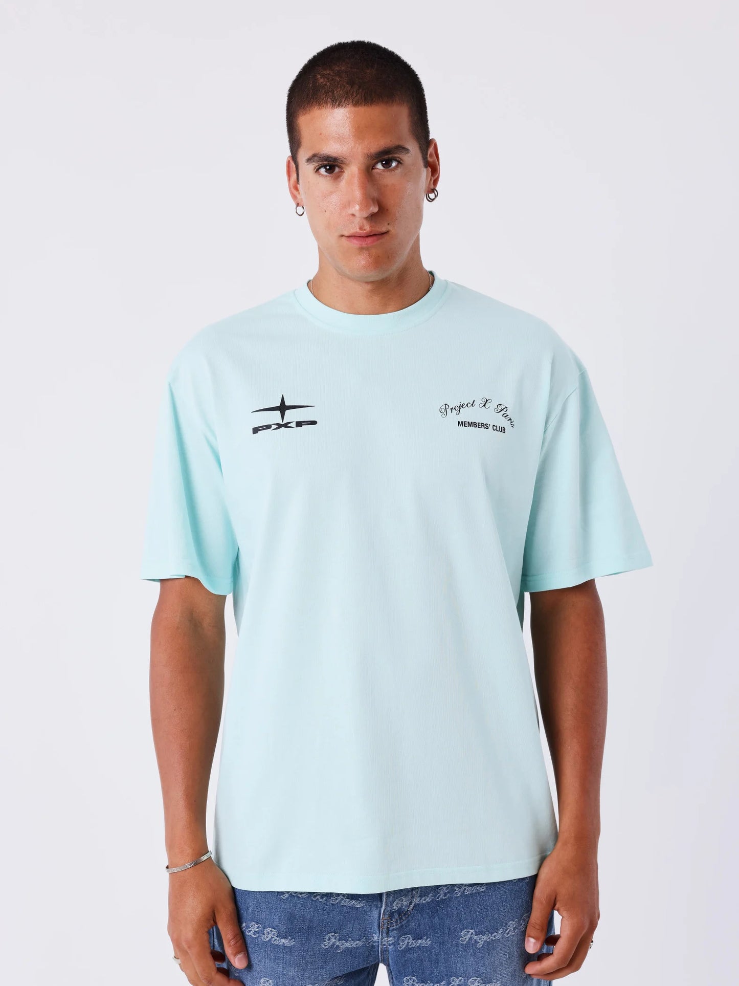 CAMISETA PXP MEMBER´S CLUB - AZUL TURQUESA - PROJECT X PARIS | 2512023_MI