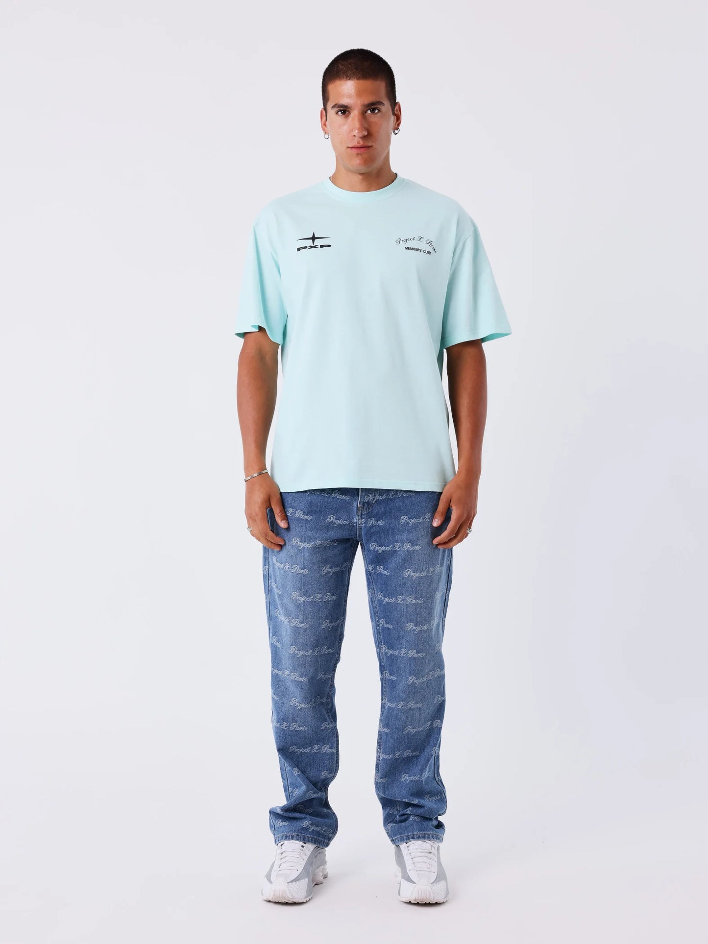 CAMISETA PXP MEMBER´S CLUB - AZUL TURQUESA - PROJECT X PARIS | 2512023_MI
