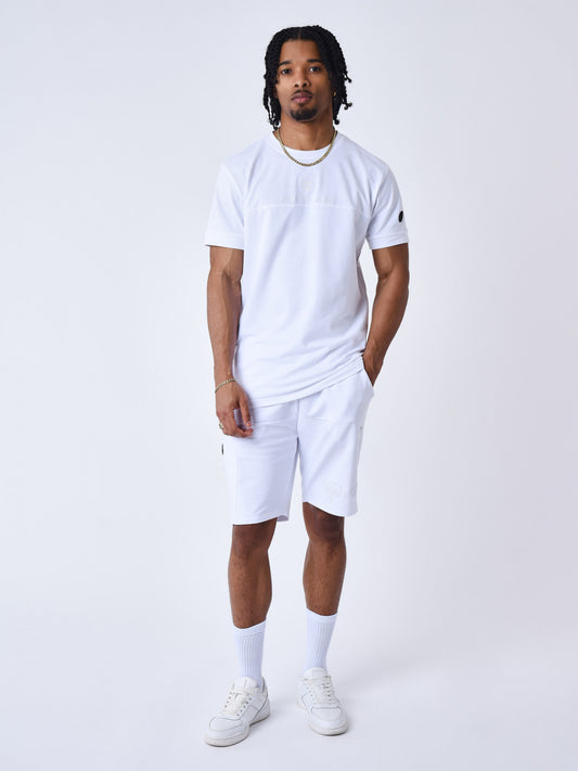 CAMISETA CON LOGO BORDADO - BLANCO - PROJECT X PARIS | 2410098-W