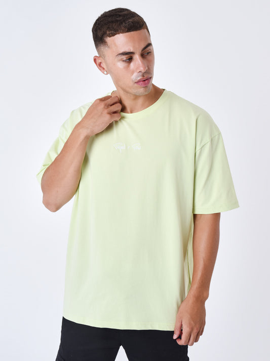 CAMISETA CON LOGO BORDADO - FLUOR - PROJECT X PARIS | T231014_FL2W